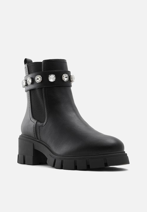 Call It Spring - Logann boot - open black