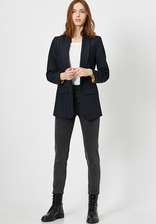 Koton - Light plain jean- black
