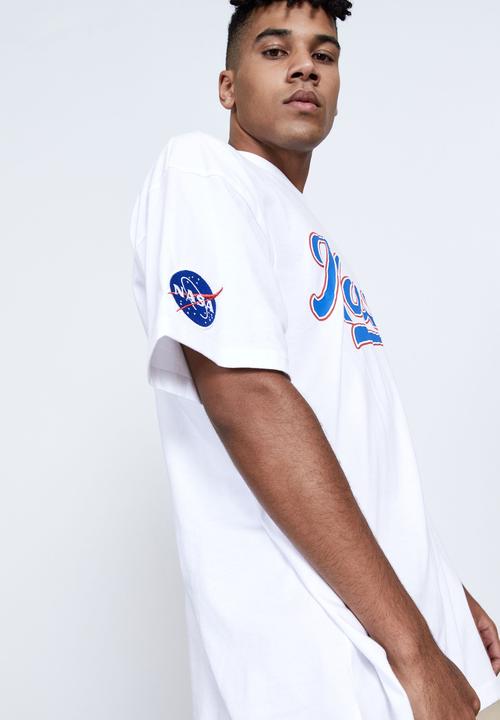 Factorie - Oversized nasa t shirt - lcn nas white/nasa script