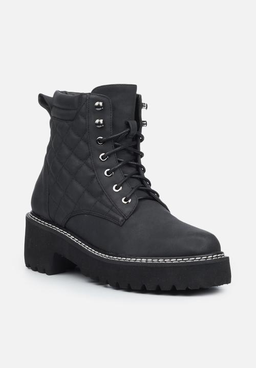 Rock & Co - Clash 1 lace up ankle boot - black