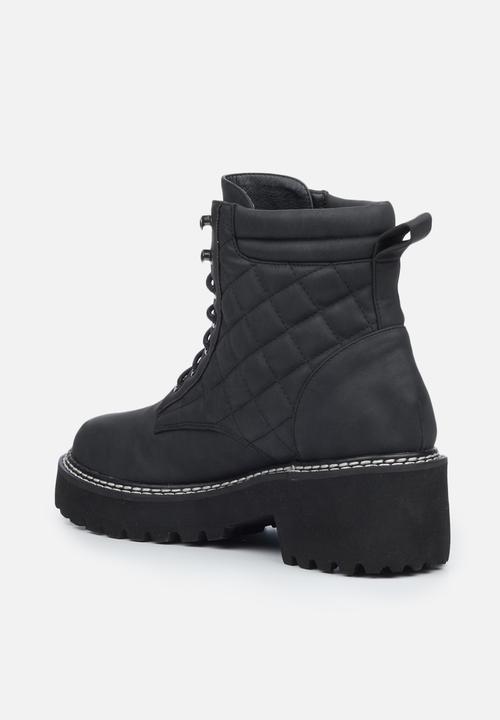Rock & Co - Clash 1 lace up ankle boot - black