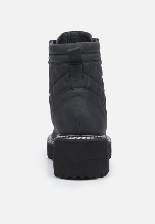 Rock & Co - Clash 1 lace up ankle boot - black