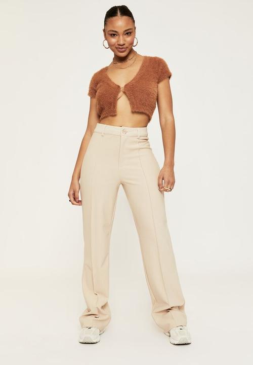 Supré  - Gabby wide leg pant - beige buff