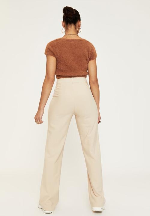 Supré  - Gabby wide leg pant - beige buff