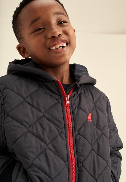 POLO - Boys hooded puffer jacket - navy