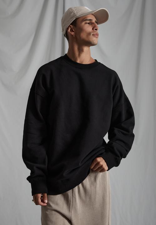 Factorie - Original oversized crew - black