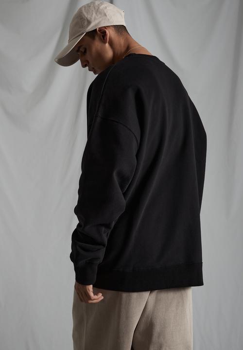 Factorie - Original oversized crew - black