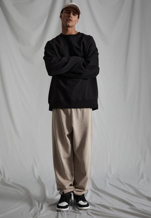 Factorie - Original oversized crew - black