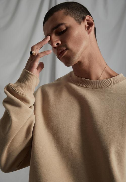 Factorie - Original oversized crew - almond
