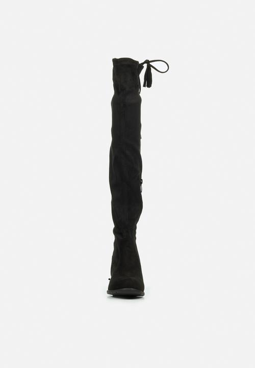 Miss Black - Hadar5 over the knee boot - black