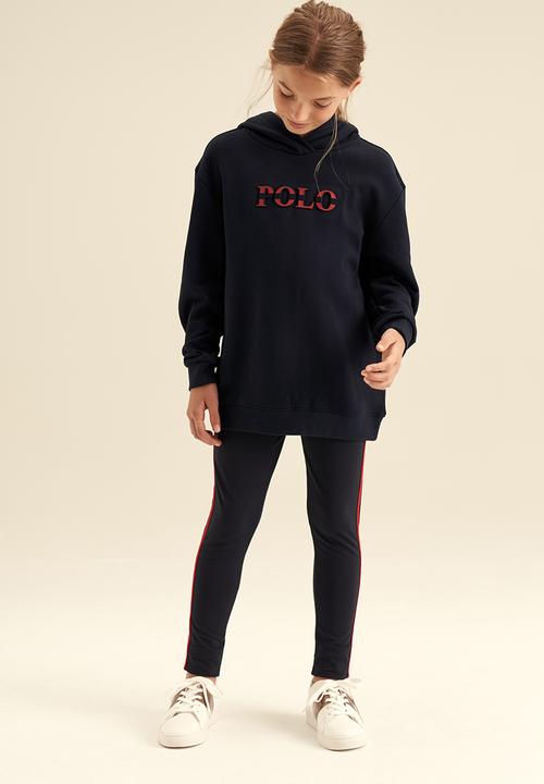 POLO - Girls active legging - navy