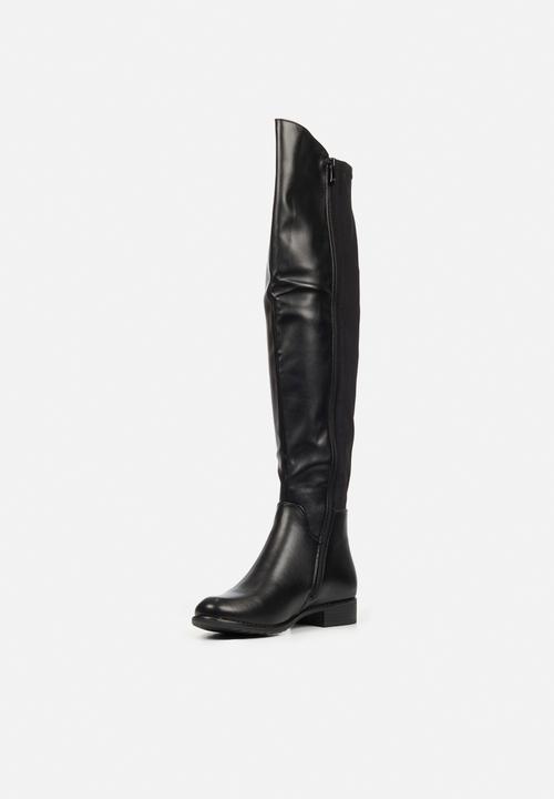 Miss Black - Hadar7 over the knee boot - black