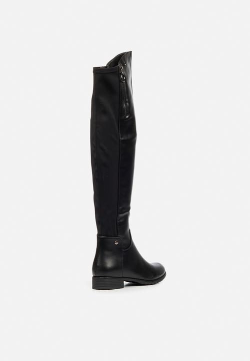 Miss Black - Hadar7 over the knee boot - black