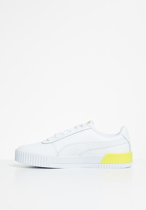 PUMA - Carina l ps - puma white-lemon sherbert