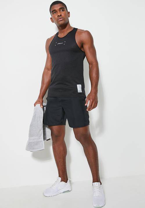 Superbalist - Racer back sports vest  - black