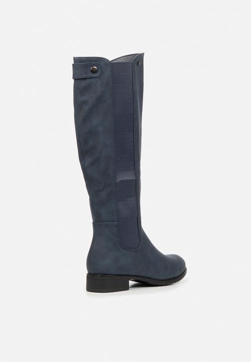 Miss Black - Route661 riding boot - navy