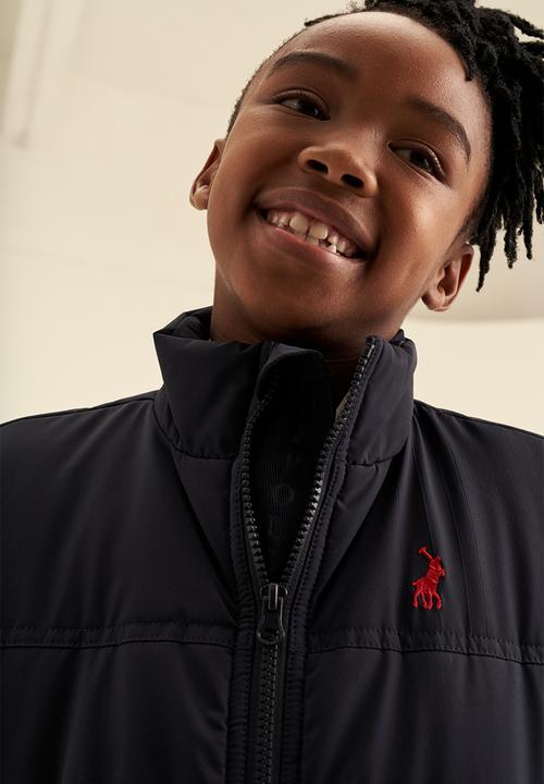 POLO - Boys sleeveless puffer jacket - navy