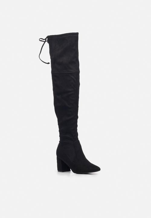 Miss Black - Tonic1 over the knee boot - black