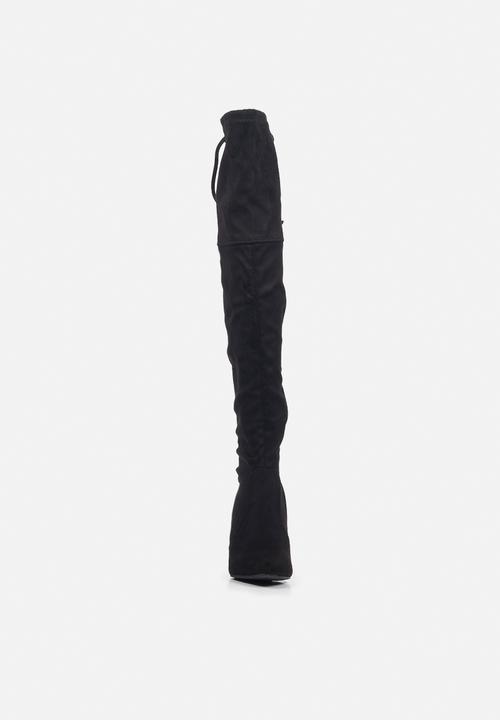 Miss Black - Tonic1 over the knee boot - black