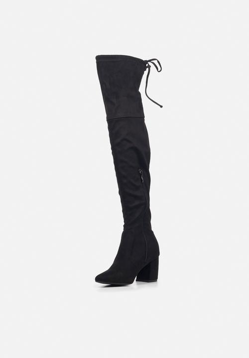 Miss Black - Tonic1 over the knee boot - black
