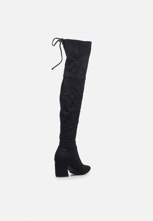 Miss Black - Tonic1 over the knee boot - black