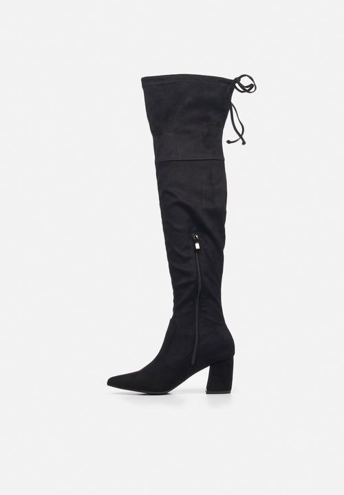 Miss Black - Tonic1 over the knee boot - black