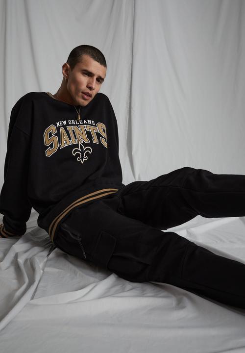 Factorie - Cargo tech track pant - black