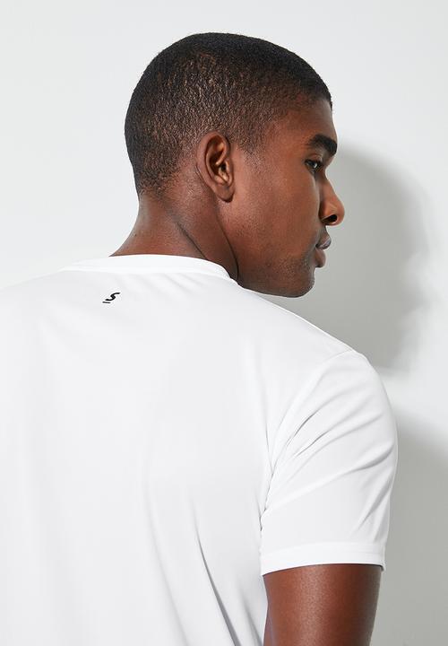 Superbalist - Slim fit sports tee - white