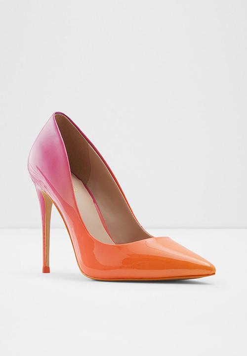 ALDO - Stessy court heel - orange & pink
