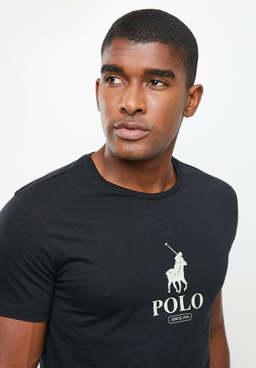 POLO - Men logo short sleeve tee - black