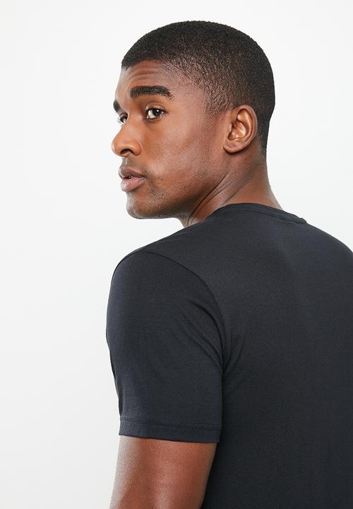 POLO - Men logo short sleeve tee - black