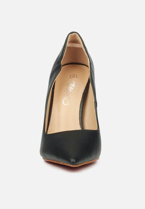 Miss Black - Lou9 court heel - black