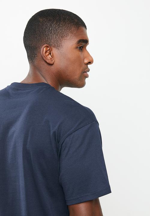 POLO - Men pjc box fit short sleeve tee - navy