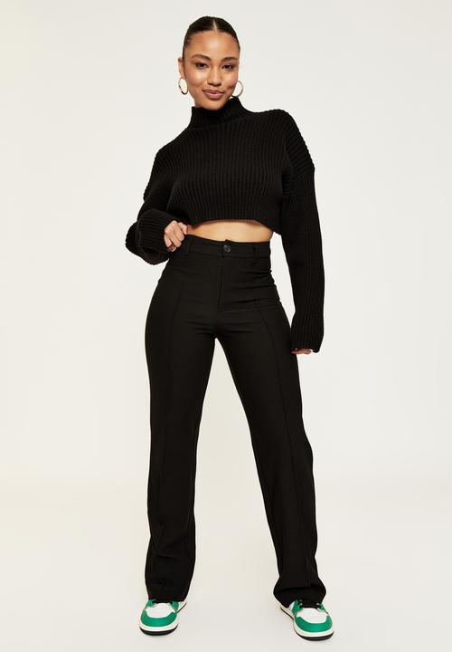 Supré  - Gabby wide leg pant - black