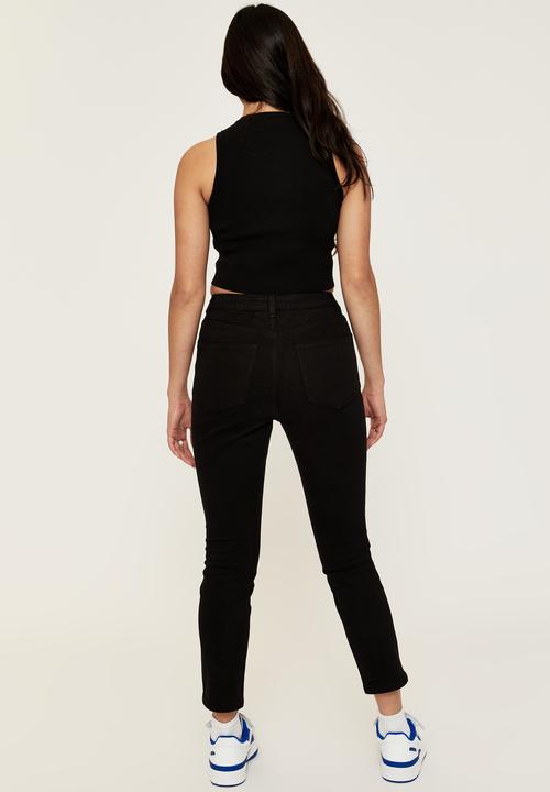 Supré  - Slim leg stretch jean - black