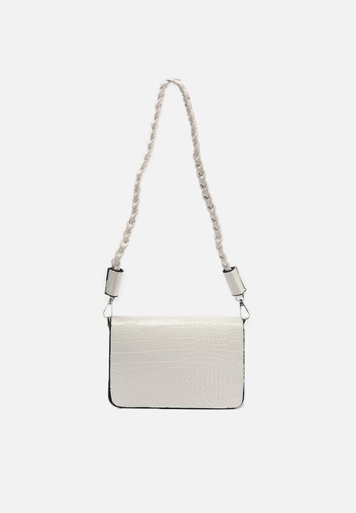 Trendyol - Smooth crossbody bag - white