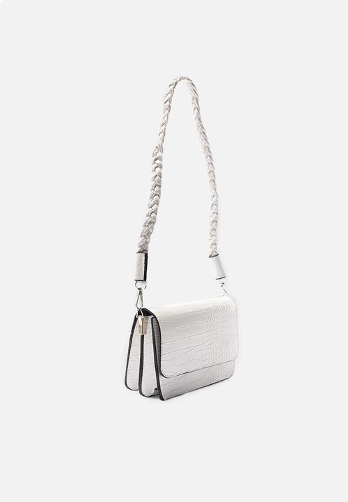 Trendyol - Smooth crossbody bag - white