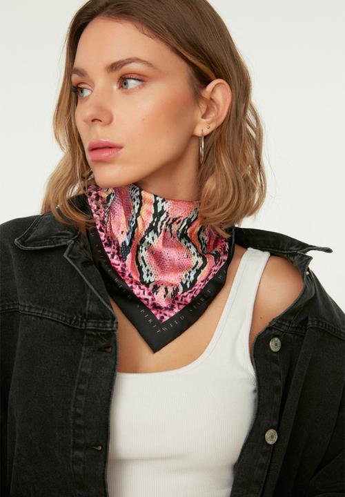 Trendyol - Snake print scarf - multi