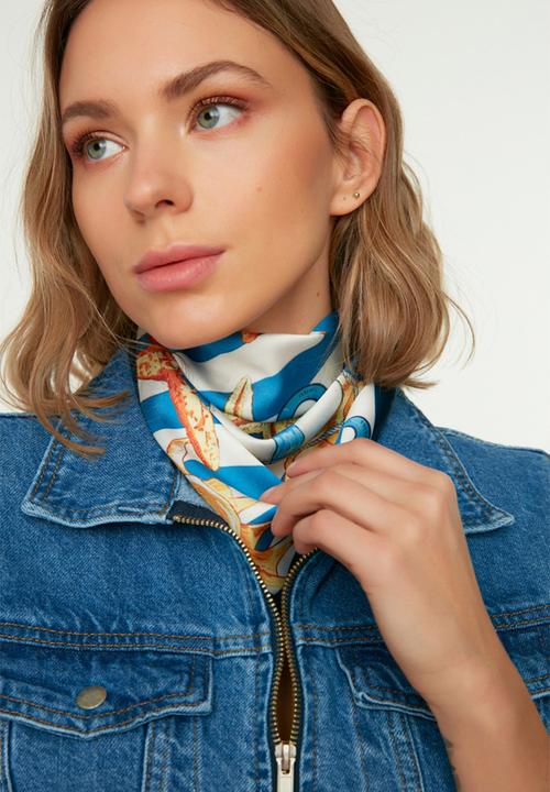 Trendyol - Sailor print scarf - multi