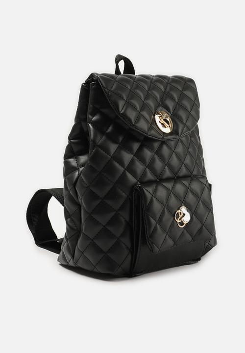 Trendyol - Quilted back pack - black