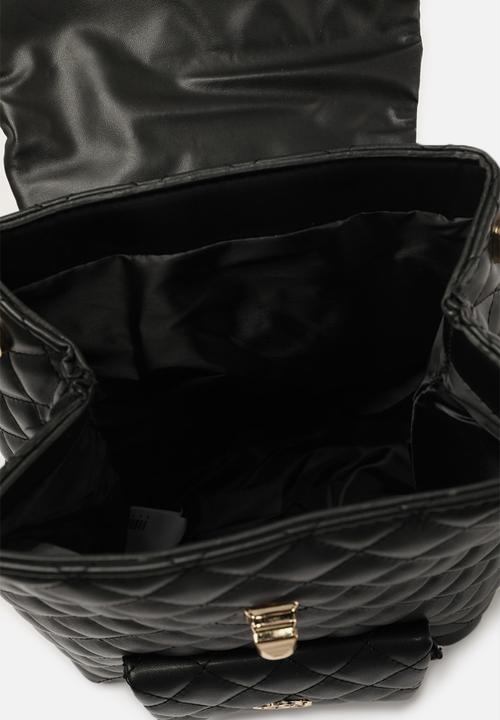 Trendyol - Quilted back pack - black
