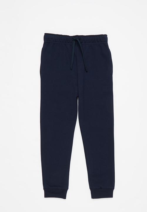 Pop Candy - Boys 2 pack joggers - red & navy