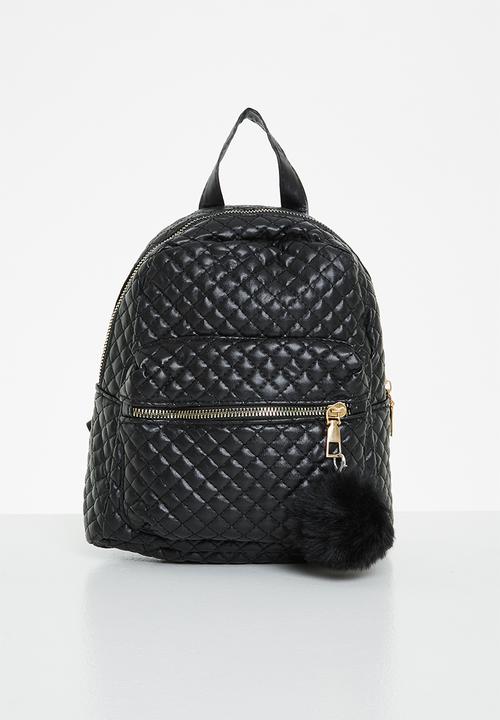 Superbalist - Quilted backpack - black