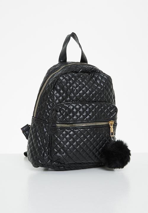 Superbalist - Quilted backpack - black
