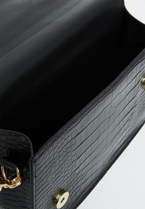 Superbalist - Jenny clutch bag - black