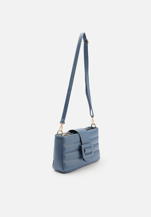 Trendyol - Bold buckle shoulder bag - blue