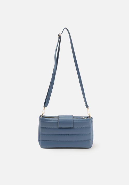 Trendyol - Bold buckle shoulder bag - blue