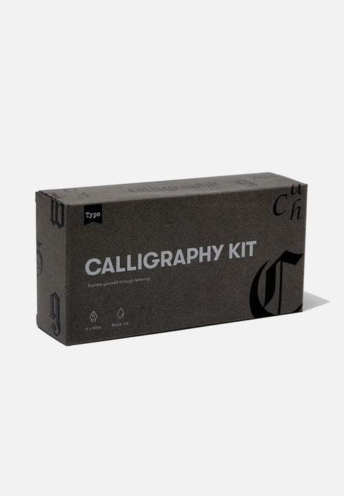 Typo - Calligraphy set - black