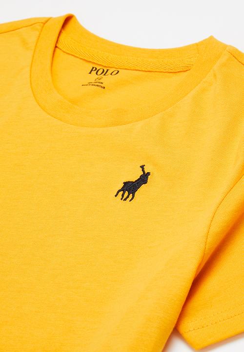 POLO - Boys classic short sleeve tee - yellow