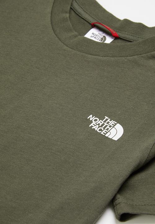 The North Face - Short sleeve simple dome tee - taupe green